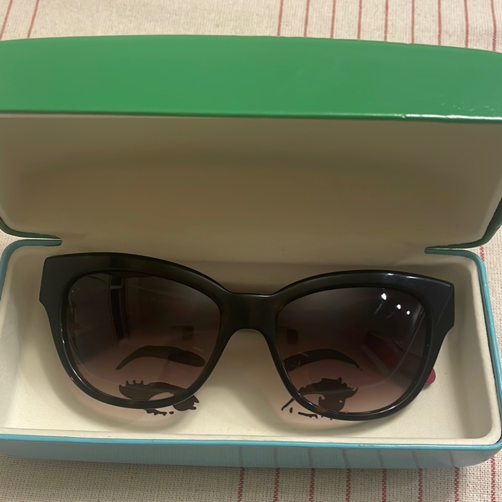 Kate Spade Black Cat-Eye Sunglasses